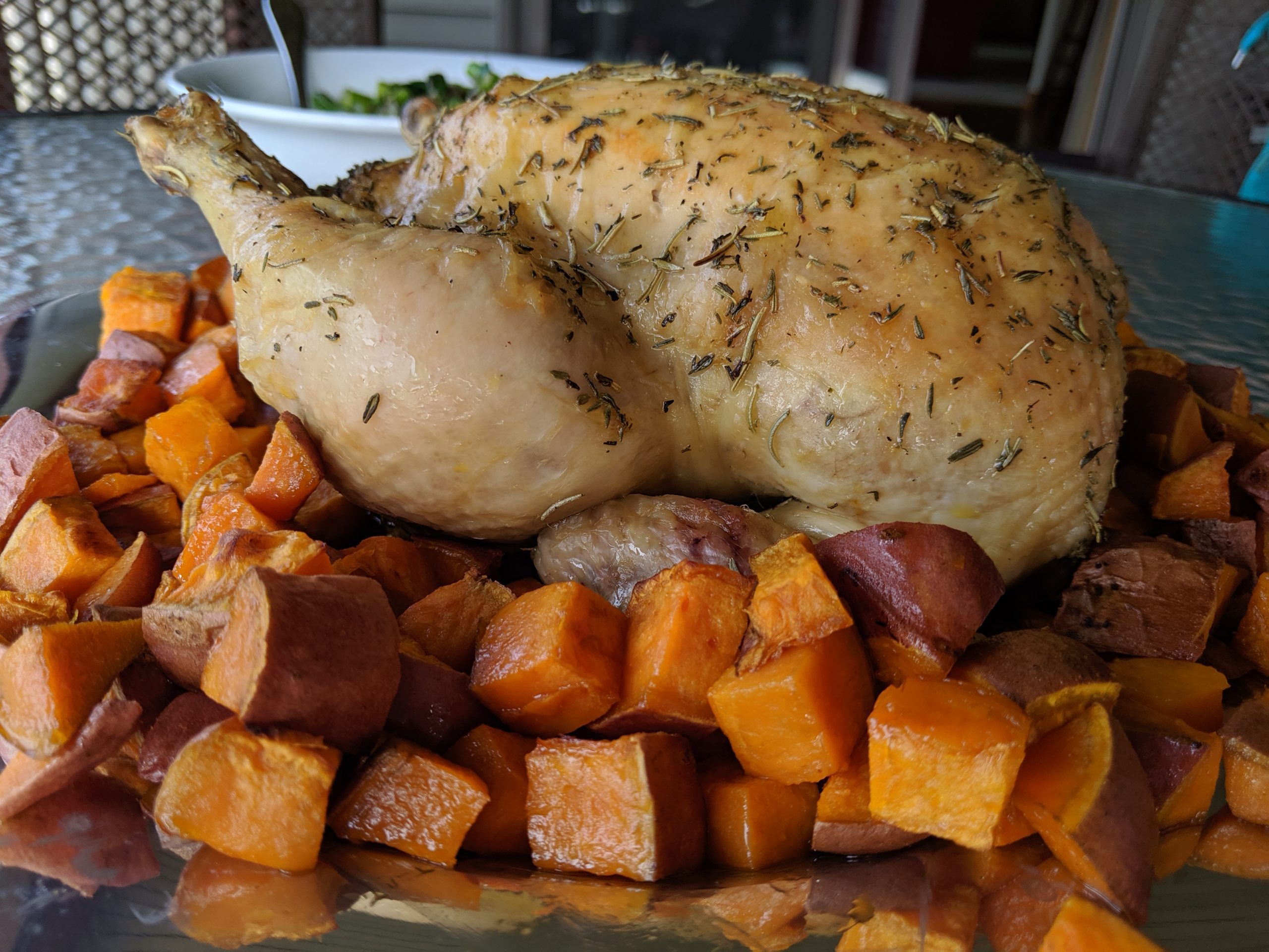 Basic Whole Roasted Chicken