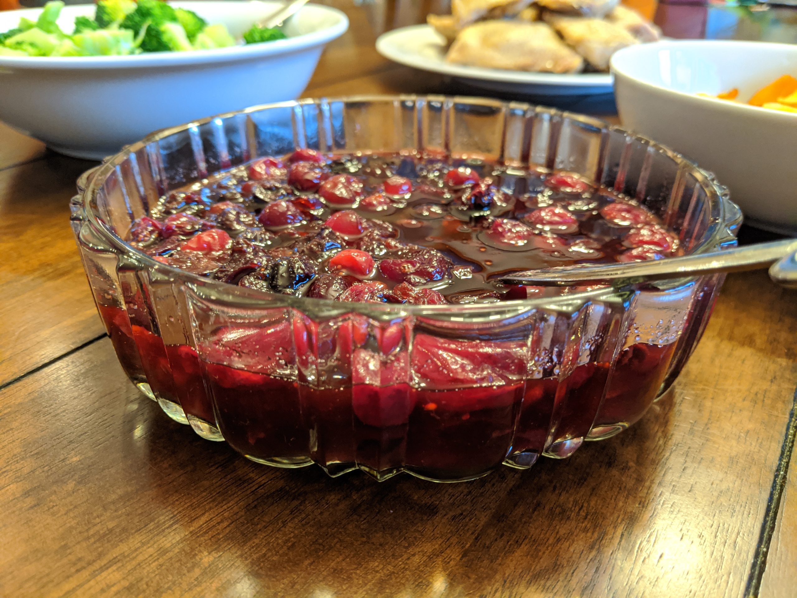 Cranberry and Cherry Compote