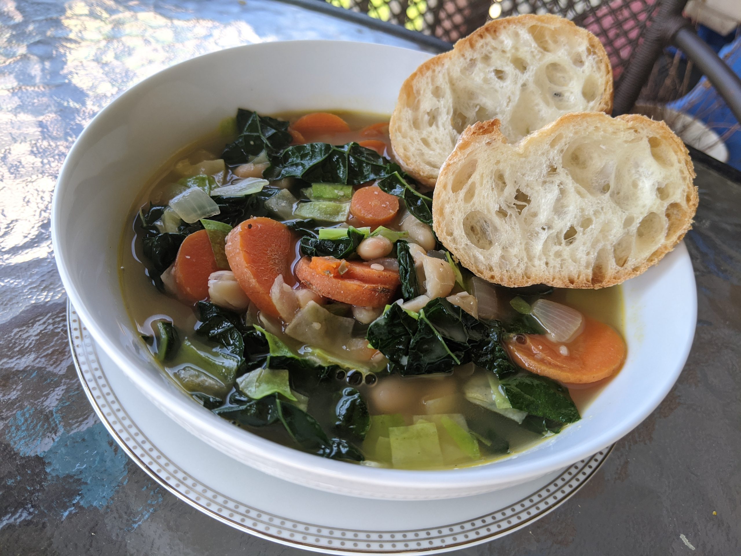 Tuscan Kale and Bean Soup