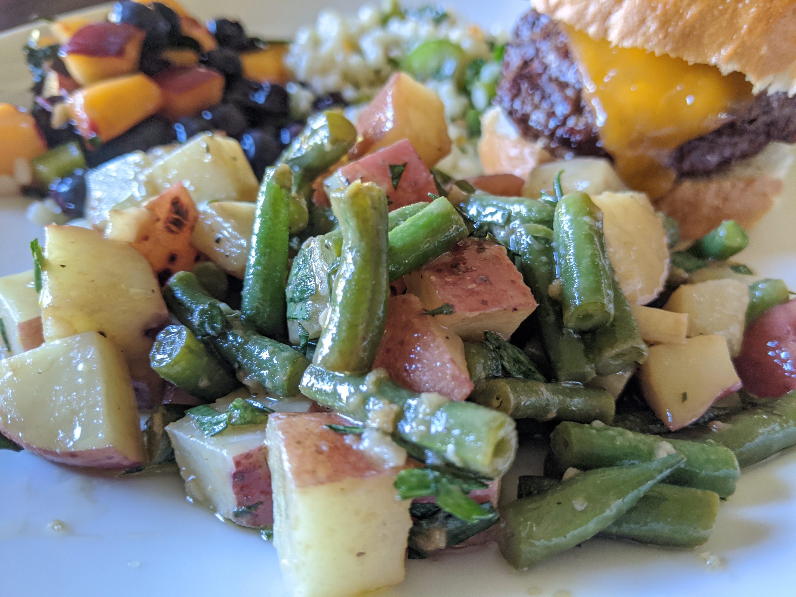 Red Potato Salad with Green Beans