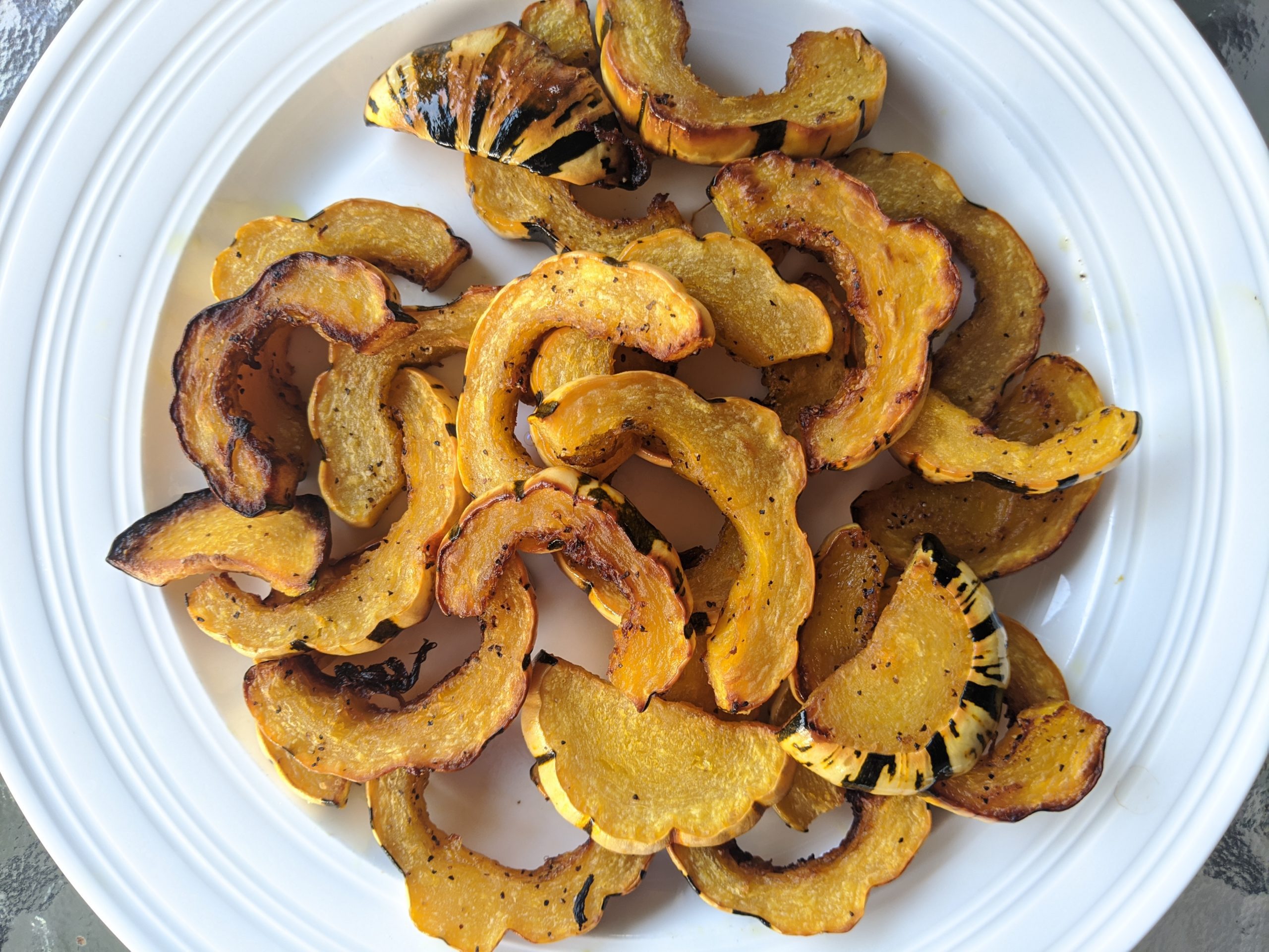 Roasted Delicata Squash