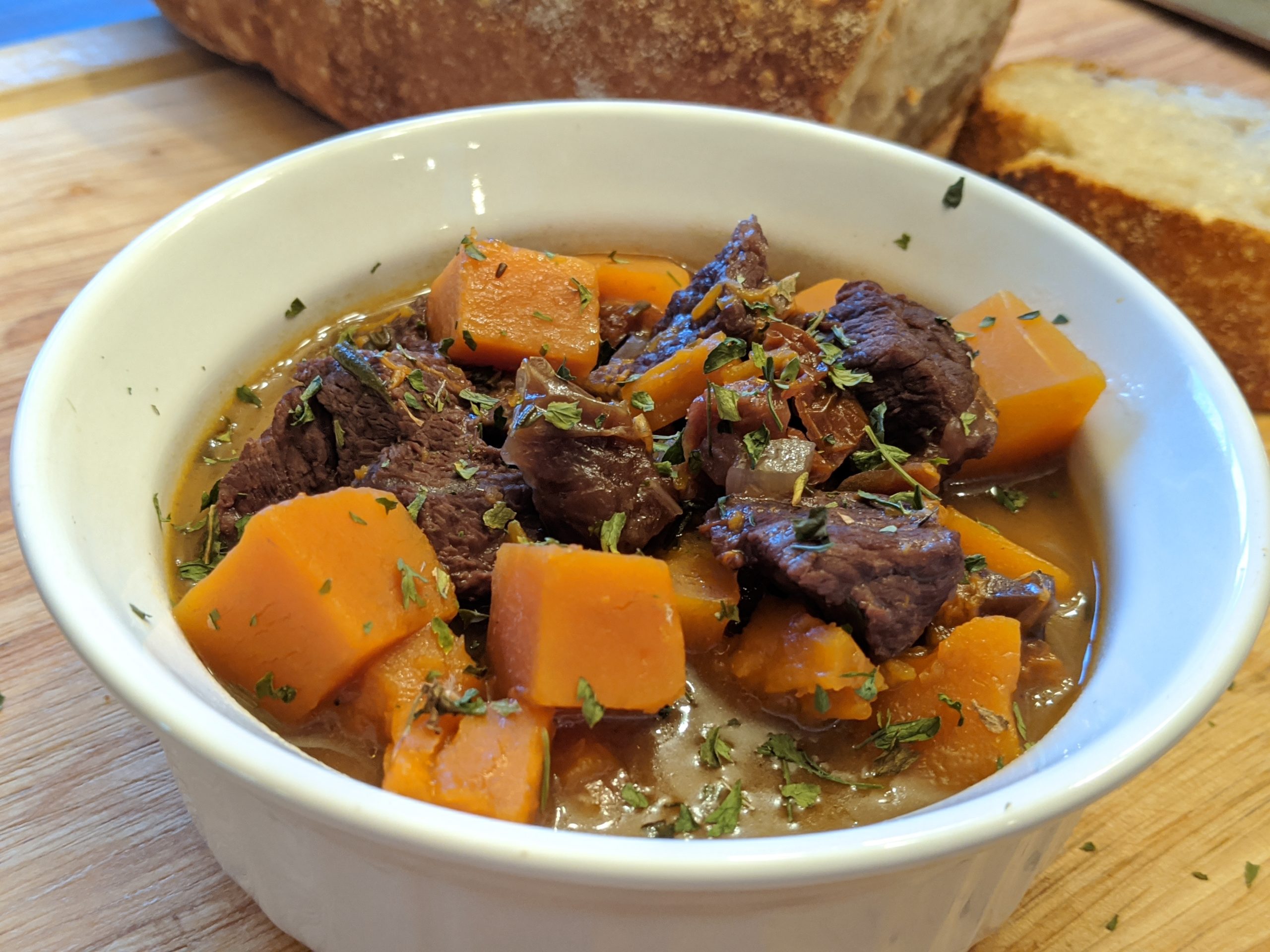 Beef and Butternut Squash Stew