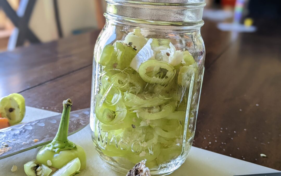 Quick Pickle Banana Peppers